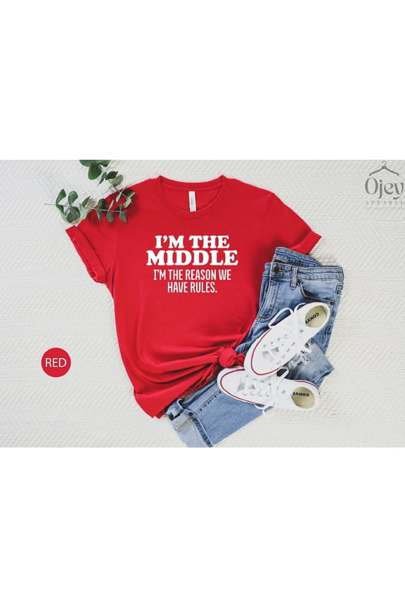 I'm The Dad Go Ask Mom, I'm The Mom Because I Said So, I'm The Oldest I Make The Rules, Family Matching Shirts, Family Tees, Cute Gift TSHIRT All Size S-5XL