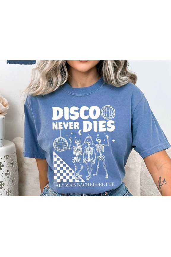 Disco Bachelorette Party Shirt: Retro Winter Holiday Bride Tee SWEATSHIRT All Size S-5XL