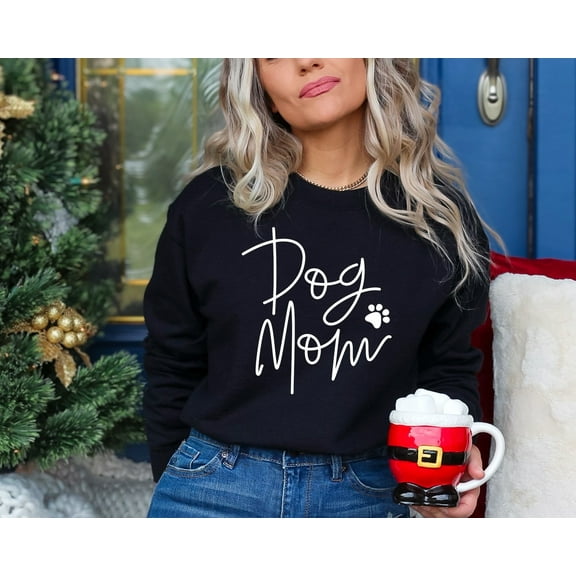 TeeFit Dog Mama Sweatshirt, Dog Mom Gift, Dog Mama , Dog Mom Sweatshirt for Women, Dog Mama Sweater, Dog Parent Sweatshirt, Dog Lover Gift All Size S-5XL