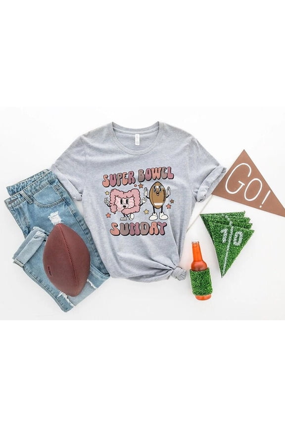 Gi Nurse Football T-Shirt, Retro Super Bowel Tshirt Gastro Endo Nursing Medical Shirts, Gastroenterologists Shirt, Gi Tech Clinic Np TSHIRT All Size S-5XL