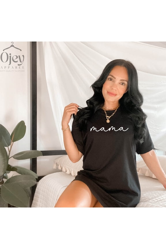 Matching Mama Shirt, Mothers Day Shirt & Gift, Cursive Mama Shirt, Mother T-Shirt, Daughter Gift For Mom, Minimalist Mama Shirt, Mother Gift TSHIRT All Size S-5XL