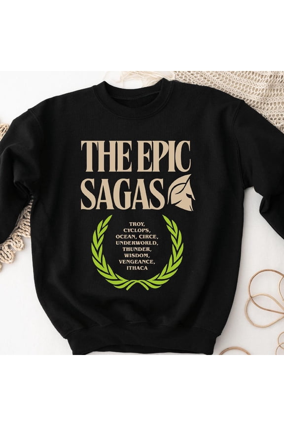 Odysseus Sweatshirt: Vintage Greek Mythology Hero Graphic Pullover TSHIRT All Size S-5XL