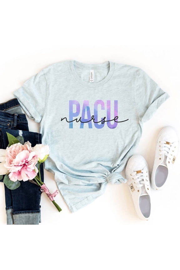 Pacu Nurse Shirt, Minimalist Pacu Nurse T-Shirt, Nursing Shirt, Pacu Periop Peri Op Rn Shirt, Post Anesthesia Care Unit Tee Nurses Week TSHIRT All Size S-5XL