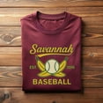 thumbnail image 1 of TeeFit Retro Banana Sports Shirt: Vintage Baseball Tee, Savannah Inspired Fan Top, Old School Ball Tee SWEATSHIRT All Size S-5XL, 1 of 5
