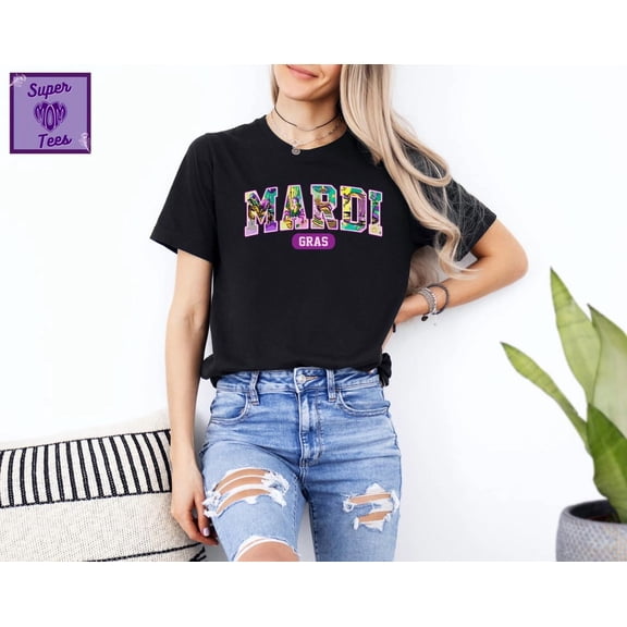 TeeFit Retro Mardi Gras Shirt: Louisiana Carnival Tee T-shirt and Sweatshirt All Size S-5XL