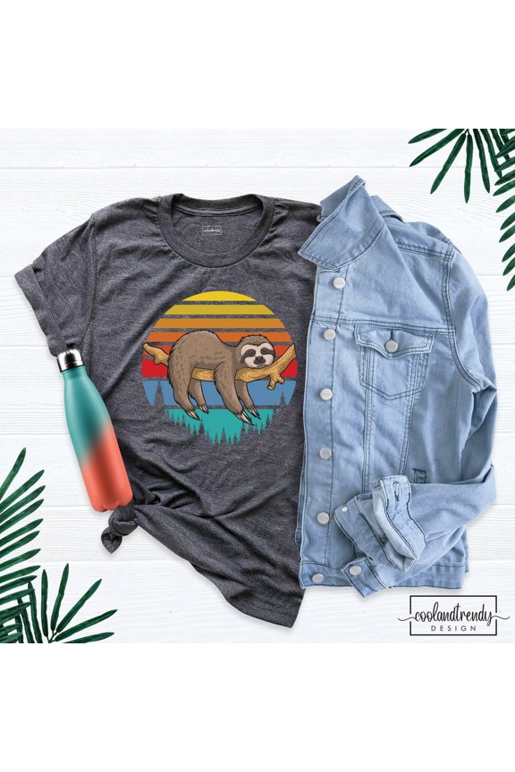 Sloth, Animal Lover Shirt, Sloth Gifts Shirt, Tshirt For Birthday, Animal Shirt, Gift For Mom, Birthday Shirt, Cute Animal Shirt TSHIRT All Size S-5XL