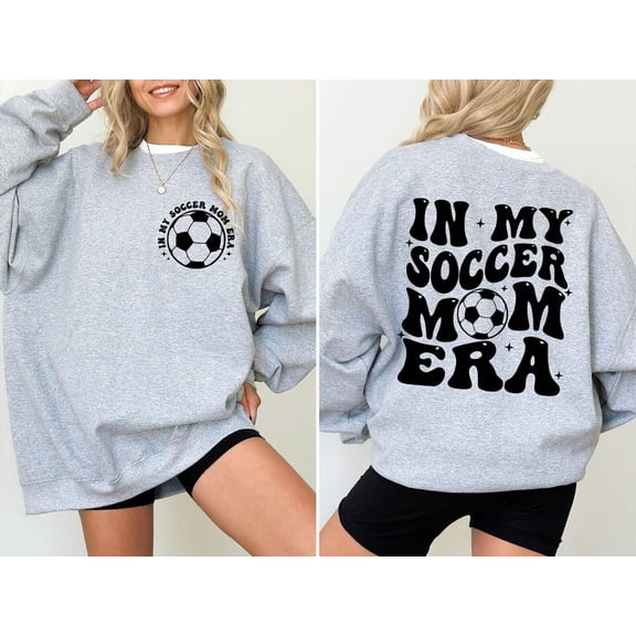 TeeFit In My Soccer Mom Era Sweatshirt,Soccer Shirt, Mom Era Shirt,Game Day Shirt,Soccer Lover Mom Shirt, Retro Soccer Shirt,Sport Sweatshirt T-Shirt And Sweatshirt All Size S-5Xl