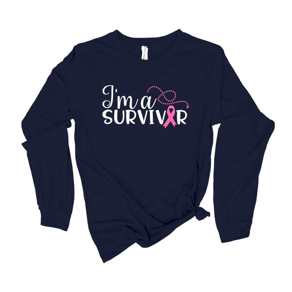 TeeFit Survivor Shirt: Pink Ribbon Awareness Tee All Size S-5XL