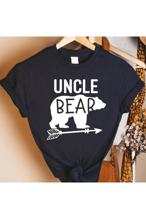 Uncle Bear T-Shirt, Uncle Shirt, Uncle Shirt, Bear Family Shirt, Uncle To Be Shirt, Baby Announcement Party Tee,Gift From Niece Nephew TSHIRT All Size S-5XL