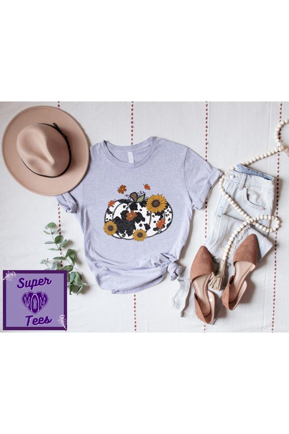 Wildflower Pumpkin Patch Shirt: Fall Thanksgiving TeeT-shirt and Sweatshirt All Size S-5XL