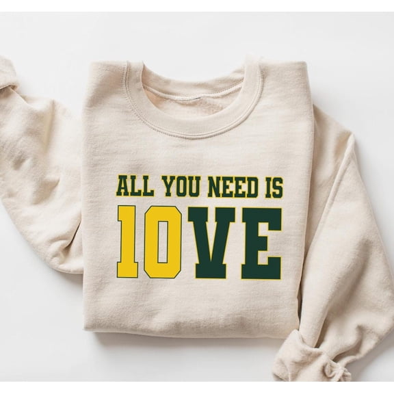 TeeFit All You Need Is Love Sweatshirt, Love Football Crewneck,Lover Football Hoodie,Trendy Football Hoodie,Football Season Shirt,Touch Down Season T-Shirt And Sweatshirt All Size S-5Xl