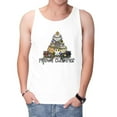 thumbnail image 1 of TeeFury Adult Graphic Tank-Top A Very Meowy Christmas - Cats | Cute | White | 2XL, 1 of 4