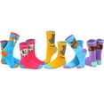 thumbnail image 1 of TeeHee Fun Novelty Dogs Cotton Crew Socks for Women and Men Multi-Pack, 1 of 6