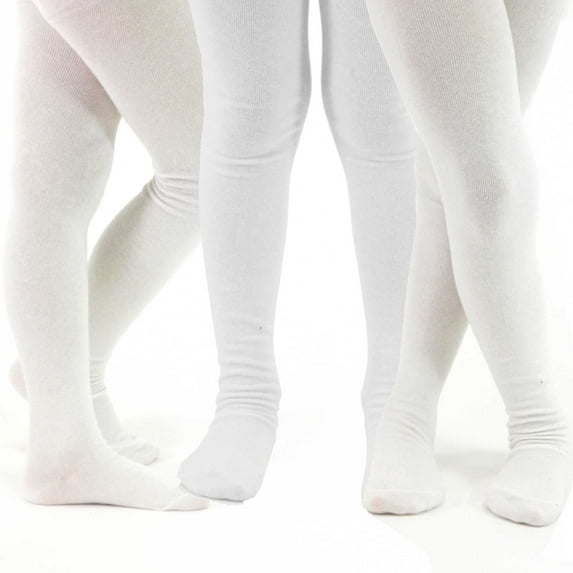 TeeHee Little Kids Girls Fashion Cotton Tights 3 Pair Pack