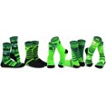 thumbnail image 1 of TeeHee Men's St. Patrick's Day Cotton Crew Socks Assorted 5-Pair Pack (Asst-B, 10-13), 1 of 6