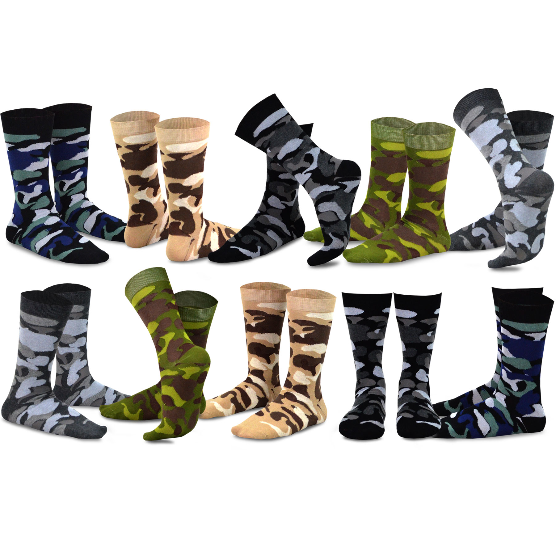 Mens Crew Socks 10 Pack