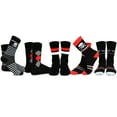 thumbnail image 1 of TeeHee Novelty Crazy Fun Crew Socks 5-Pack for Men, 1 of 6
