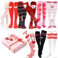 thumbnail image 1 of TeeHee Special Valentine's Day Gift Women Knee High 9-Pairs Socks with Gift Box (Valentine), 1 of 11