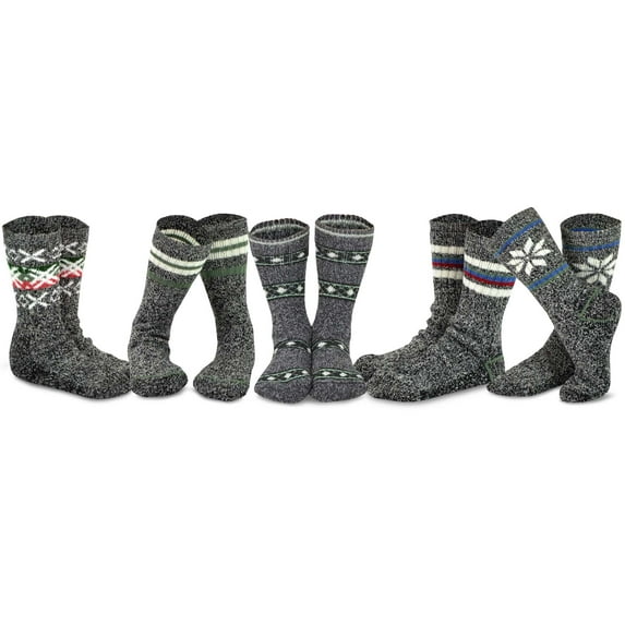 TeeHee Winter Crew Fashion Ankle Boot Socks for Women Multi-Pack