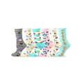 thumbnail image 1 of TeeHee Women's Foods Theme Cotton Crew Socks 6-Pack (Style 2), 1 of 8