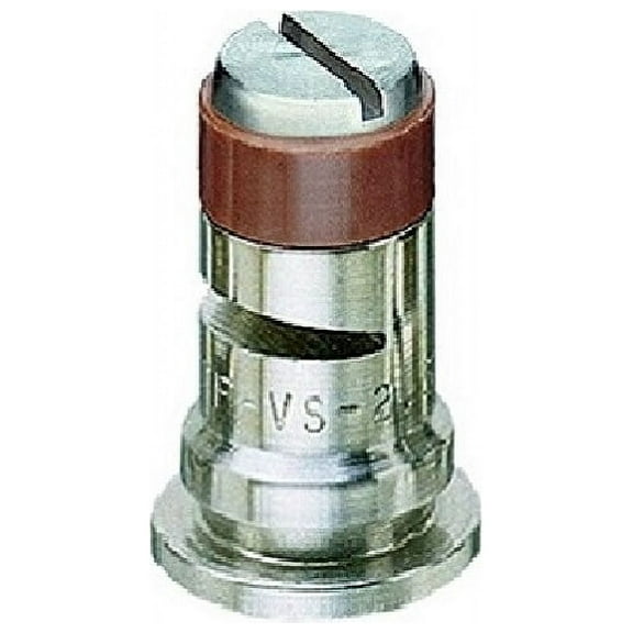 TeeJet Stainless Steel Wide Angle Spray Tips Rated 0.5 GPM @ 40 PSI Farmer Bob's Parts TF-VS2.5