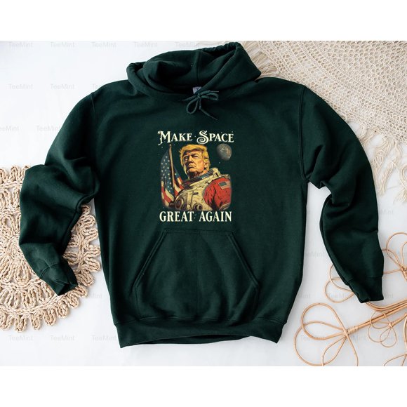 Funny Space Astronaut American Patriotic 4th July Nasa Exploration Unisex T-Shirt, SW, Hoodie Unisex, up to 5XL