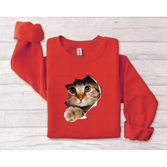 TeeMint33 Kitten Lover Cute Funny Cat Graphic Design, Adorable Feline Fan Style Unisex T-Shirt, SW, Hoodie Unisex, up to 5XL