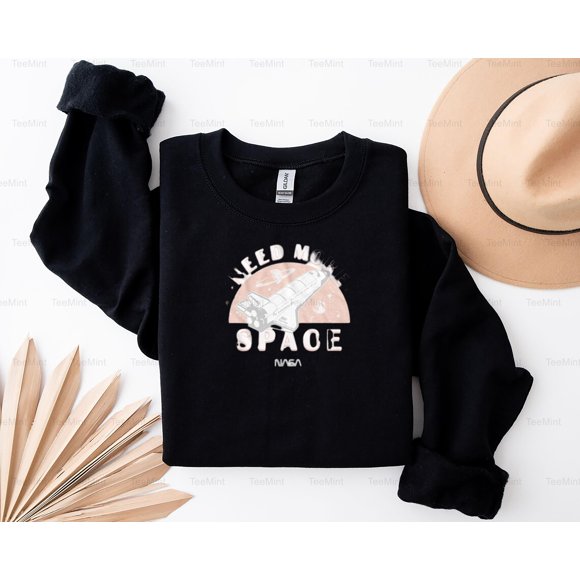 NASA Need More Space Funny Quote Graphic Style Outer Ginger Brands T-Shirt, SW, Hoodie Unisex, up to 5XL