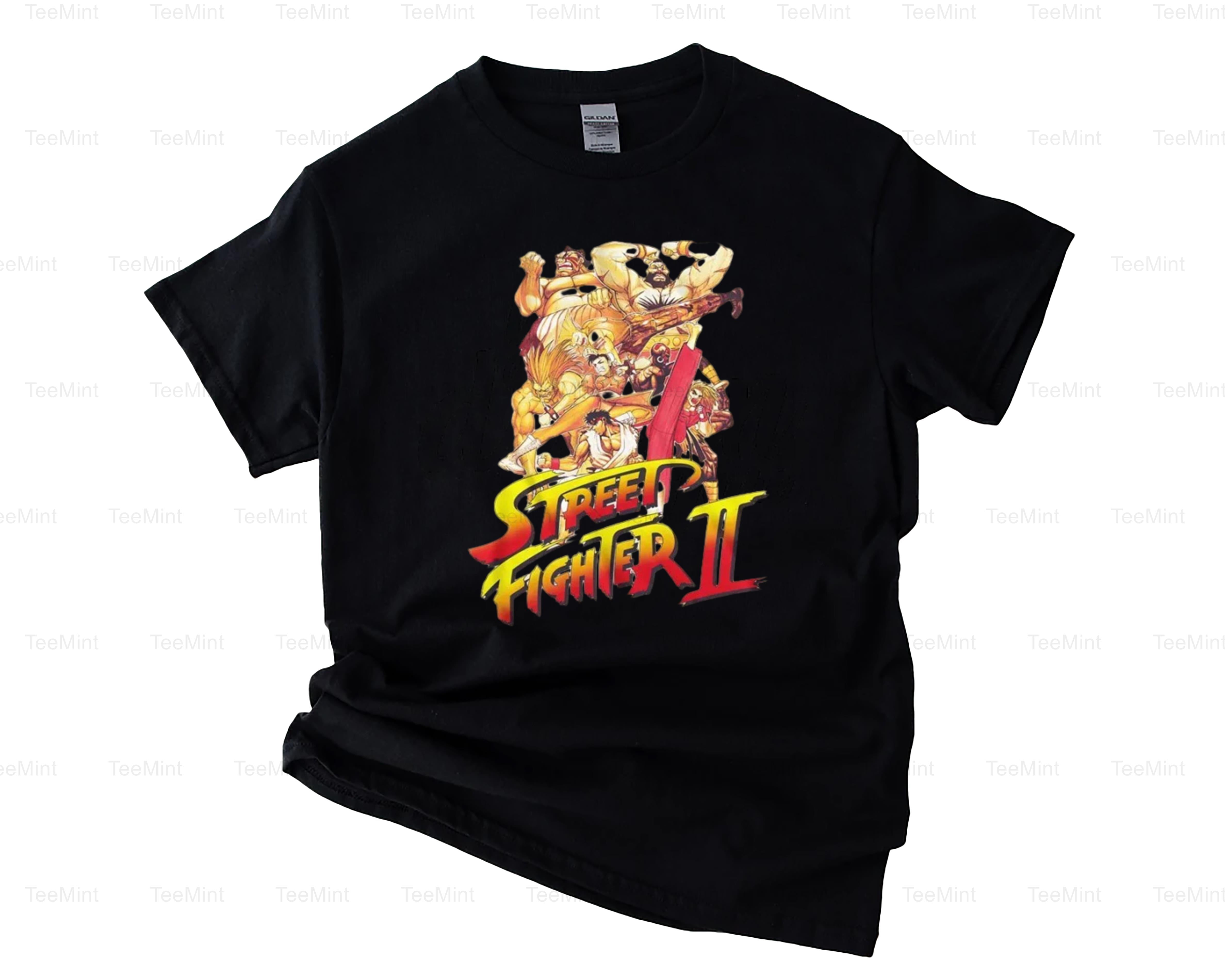 TeeMint38 Street Fighter Many Poses Gaming T-Shirt, SW, Hoodie Capcom ...