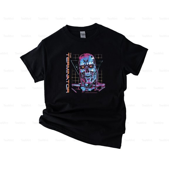TeeMint39 Terminator So Very 80s Movie T-Shirt, SW, Hoodie Sci Fi Action Retro Style Graphic Design Art Unisex, up to 5XL
