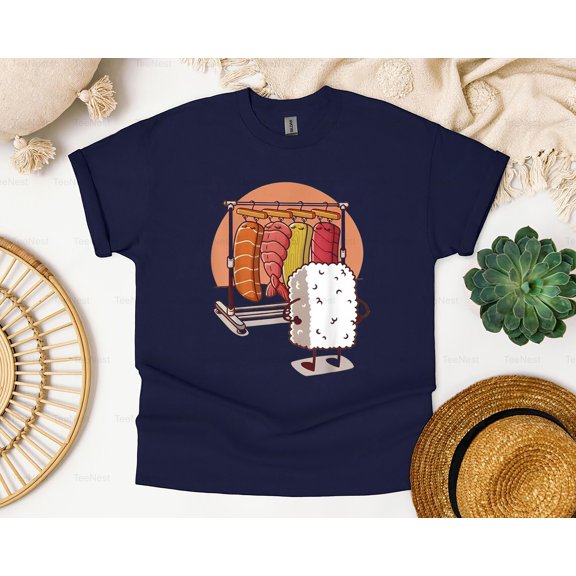 TeeNest17 Sushi Japanese Funny Clothes Food Which One Should I Eat Nigiri Roll Maki T-Shirt, SW, Hoodie Unisex, up size 5XL