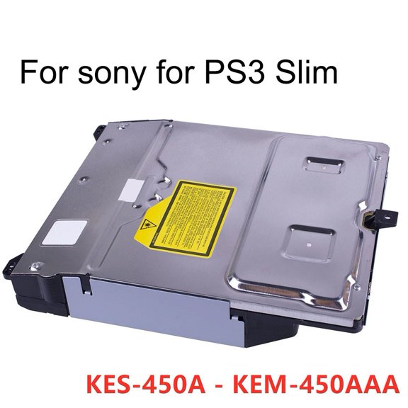 TeeRees 1 Piece for Blu-Ray Dvd Drive Kem-450Aaa for Ps3 Slim 120Gb Cech-2001A Optical Disc Reader Replacement Part