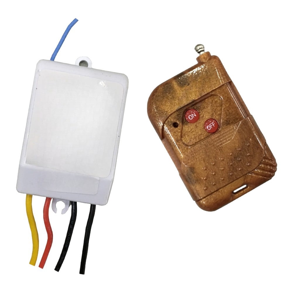 TeeRees 1-channel wireless remote control switch AC 220V suitable for ...