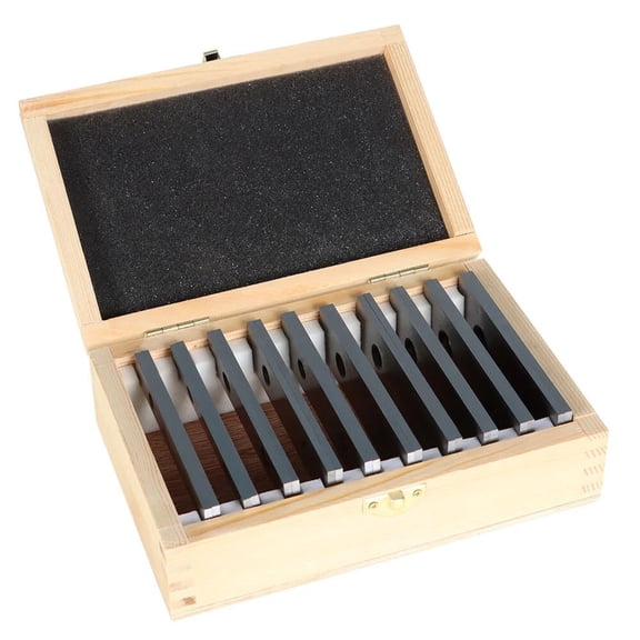 TeeRees 10 Pairs Parallel Blocks Set 18X4 inch Hardened Alloy Steel for Machining Work