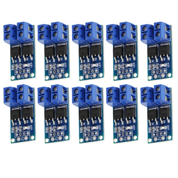 TeeRees 10 Pcs High-Power Trigger Switch Driver Modules Can Control High-Power Devices