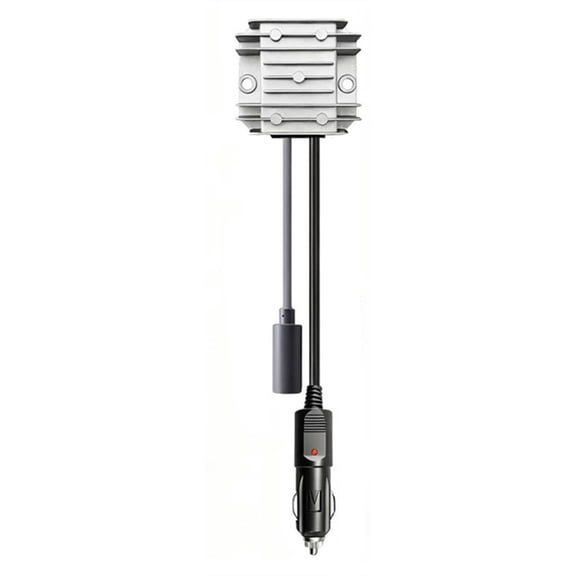 TeeRees 12V/24V to 30V 3.5A Dc Step-Up Power Supply Cable with Cigarette-Lighter-Plug Boost Converter for Starlink Mini Conversion Kit,35Cm