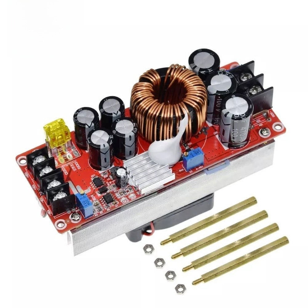 Supply Boost TeeRees 1500W DC-DC Boost Converter 30A Constant Current Power Supply ...