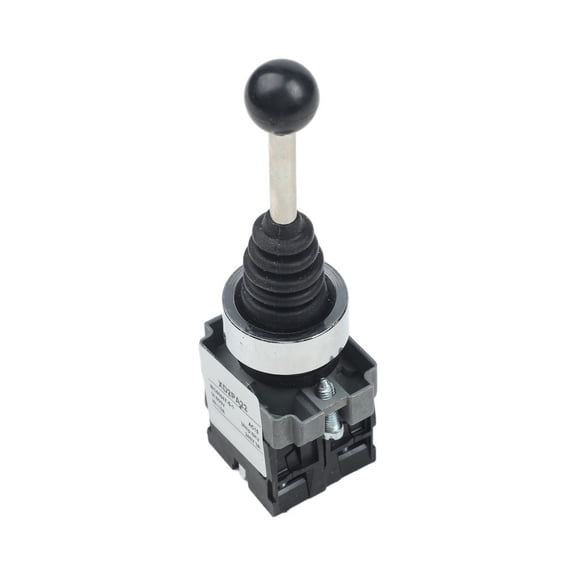 TeeRees 1PC Rocker Switch Self-Locking Type for Xd2Pa22Cr 2No Spring Return Momentary Joystick Switch Electrical Equipment Switch