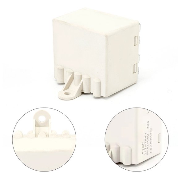 TeeRees 1Pc Compressor Start Relay Replacement Parts for Ice Maker Household Applications Accessories Easy to install