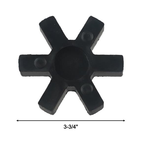 TeeRees 1Pc L-Jaw Coupler insert for Lovejoy L-Jaw Coupling L150 Flexible Nbr Rubber Spider insert Power tools Replacement Accessories