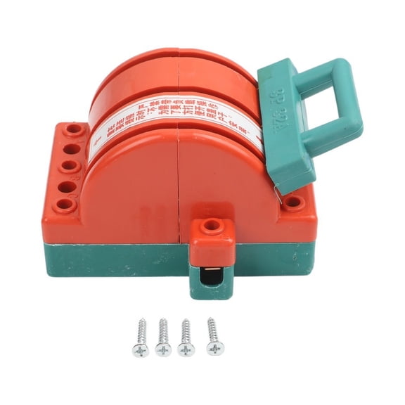 TeeRees 3P Doublepole Switch 32A 63A 100A 160A 380V for Home Hotel industrial High Power Applications Quick installation,32A-3P