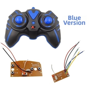 TeeRees 4 Channel 2.4Ghz Remote Control System with Transmitter And Receiver Boards,Blue