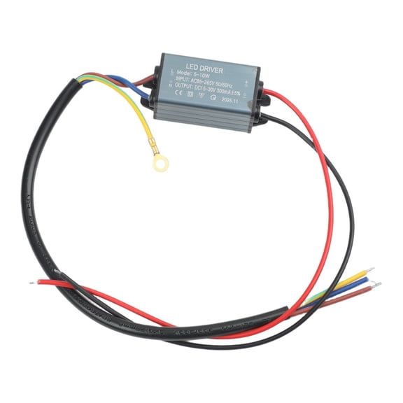 TeeRees 5-100W Waterproof Led Driver Power Transformer Suitable ADapter Transformer Driver Light Transformer for Outdoor Lighting,5-10W