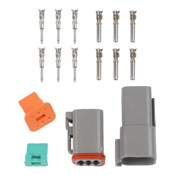TeeRees 6Pin for Deutsch Connectors for Reliable Automotive Use Waterproof And Flame Retardant Design for Optimal Safety