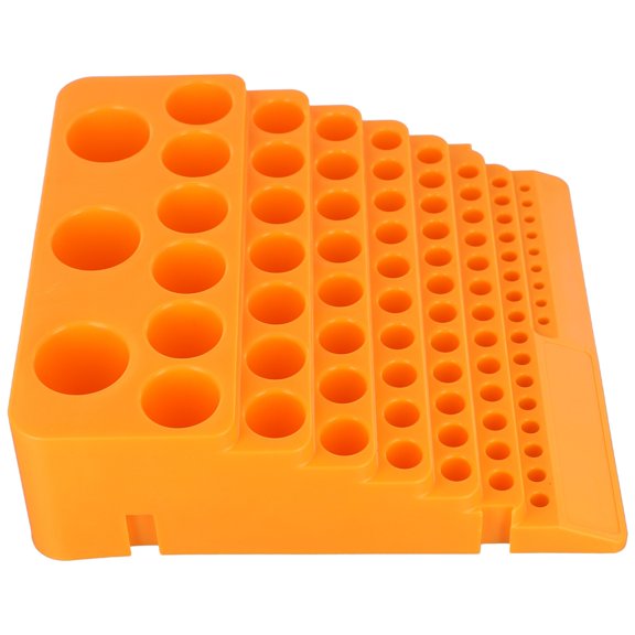 TeeRees 84 Hole tool Storage Box Milling Cutter Cnc Accessories Placement Rack Organizer