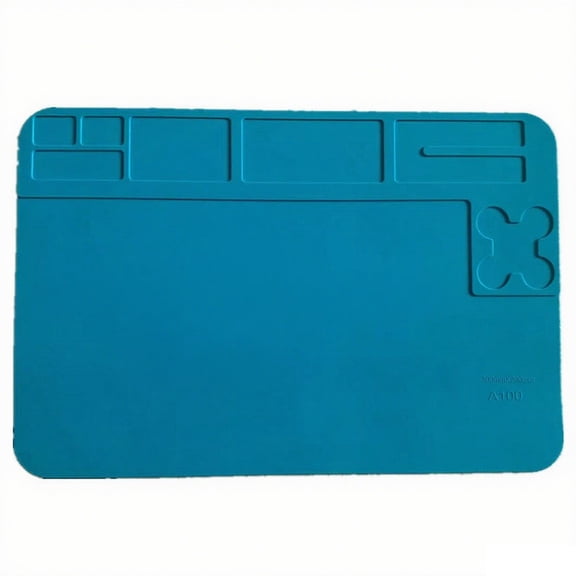 TeeRees A100 Soldering Mat Heat Resistant Work Mat Soldering Station Kit Silicone Pad