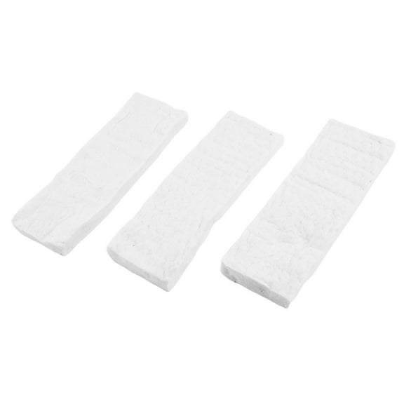 TeeRees Absorbed Substances Fireplace Firebox Safety Bioethanol Fire Ceramic Sponge Wool Cotton Firebox Safety Fireplace,30*10*2.3cm
