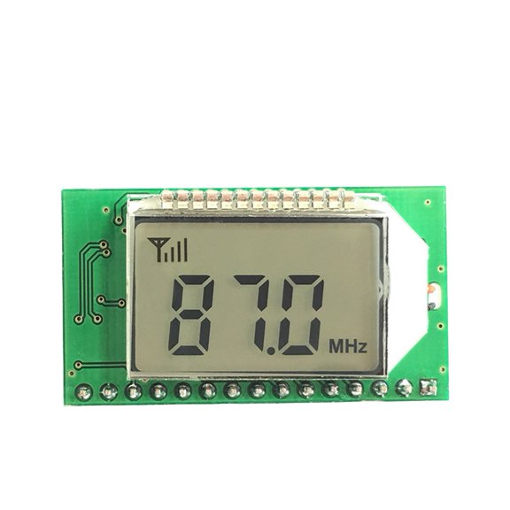 TeeRees Advanced Fm Stereo Receiver Circuit Board Module for Audio Broadcasting