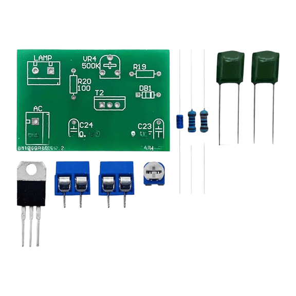 TeeRees Bidirectional Thyristor Dimming Table Lamp Circuit Board Kit Electronic Welding