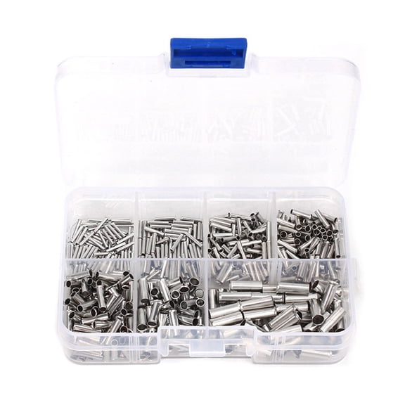 TeeRees Cable Wiring Solutions Crimp Fitting Connectors Cable Installation Ferrule Set Copper Crimp End Wiring Project Connectors